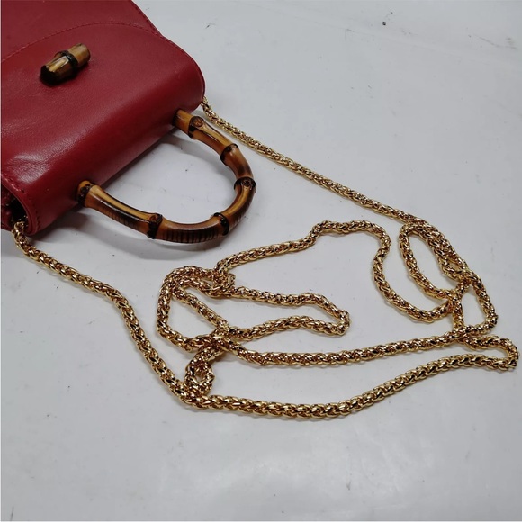 Gucci Bamboo Super Mini Bag pink reddish - Picture 6 of 8